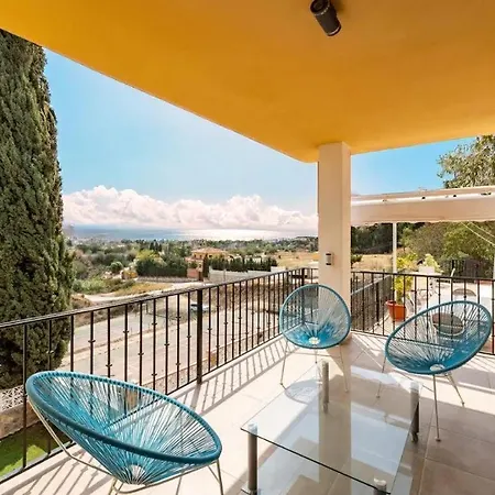 Villa Unique Vista Sea View 3 Bedrooms Heated Pool Mijas